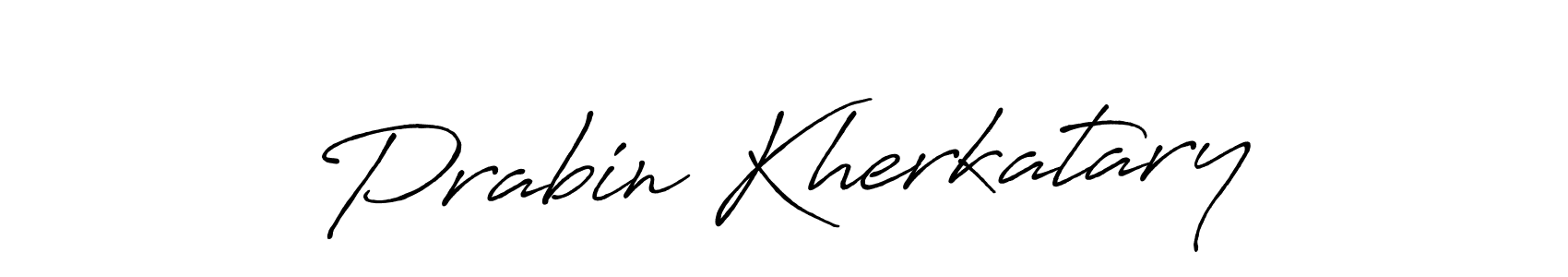 if you are searching for the best signature style for your name Prabin Kherkatary. so please give up your signature search. here we have designed multiple signature styles  using Antro_Vectra_Bolder. Prabin Kherkatary signature style 7 images and pictures png