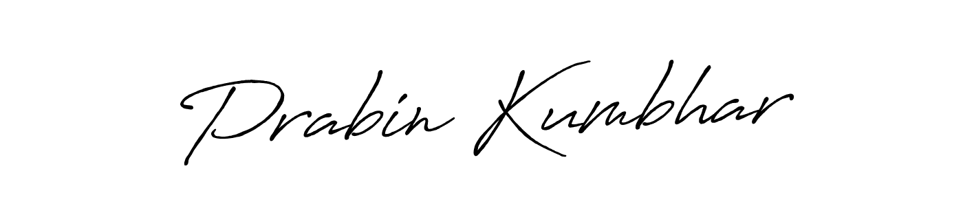 How to Draw Prabin Kumbhar signature style? Antro_Vectra_Bolder is a latest design signature styles for name Prabin Kumbhar. Prabin Kumbhar signature style 7 images and pictures png