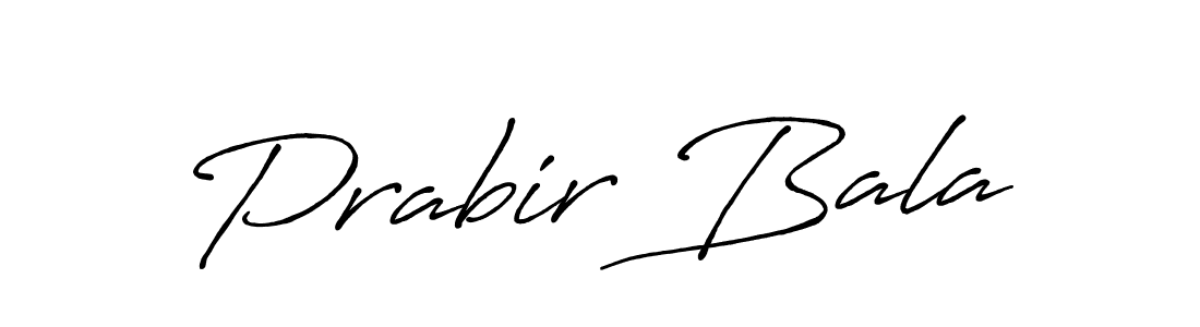 How to make Prabir Bala signature? Antro_Vectra_Bolder is a professional autograph style. Create handwritten signature for Prabir Bala name. Prabir Bala signature style 7 images and pictures png