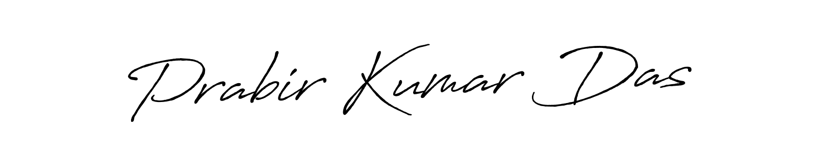 How to make Prabir Kumar Das name signature. Use Antro_Vectra_Bolder style for creating short signs online. This is the latest handwritten sign. Prabir Kumar Das signature style 7 images and pictures png