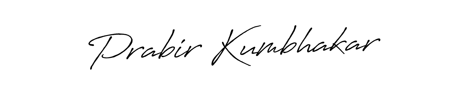 Make a short Prabir Kumbhakar signature style. Manage your documents anywhere anytime using Antro_Vectra_Bolder. Create and add eSignatures, submit forms, share and send files easily. Prabir Kumbhakar signature style 7 images and pictures png