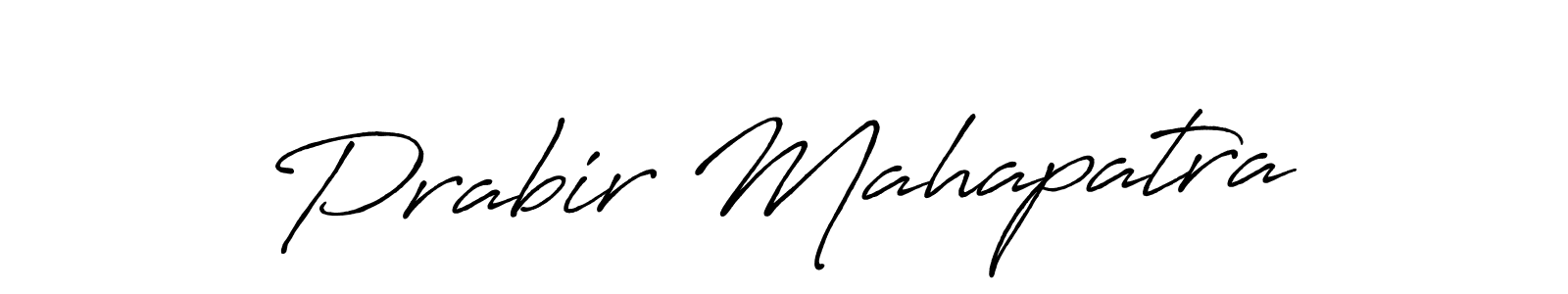 Prabir Mahapatra stylish signature style. Best Handwritten Sign (Antro_Vectra_Bolder) for my name. Handwritten Signature Collection Ideas for my name Prabir Mahapatra. Prabir Mahapatra signature style 7 images and pictures png