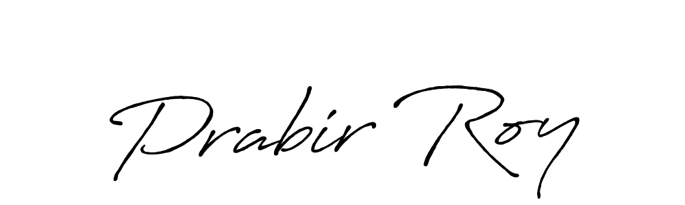 Also You can easily find your signature by using the search form. We will create Prabir Roy name handwritten signature images for you free of cost using Antro_Vectra_Bolder sign style. Prabir Roy signature style 7 images and pictures png