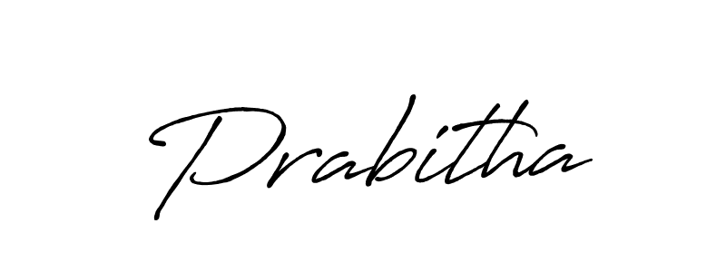 How to make Prabitha signature? Antro_Vectra_Bolder is a professional autograph style. Create handwritten signature for Prabitha name. Prabitha signature style 7 images and pictures png