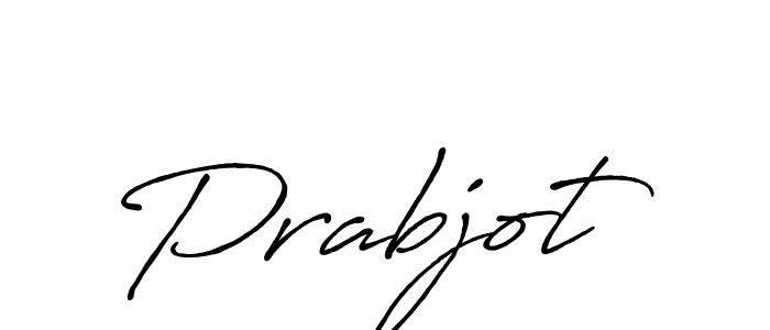 How to make Prabjot signature? Antro_Vectra_Bolder is a professional autograph style. Create handwritten signature for Prabjot name. Prabjot signature style 7 images and pictures png