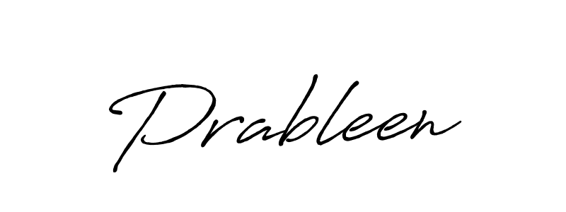 if you are searching for the best signature style for your name Prableen. so please give up your signature search. here we have designed multiple signature styles  using Antro_Vectra_Bolder. Prableen signature style 7 images and pictures png