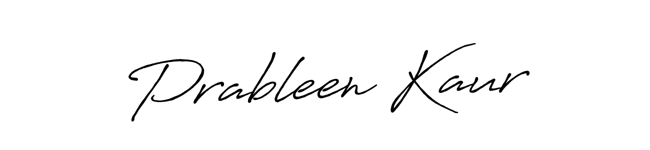 Best and Professional Signature Style for Prableen Kaur. Antro_Vectra_Bolder Best Signature Style Collection. Prableen Kaur signature style 7 images and pictures png