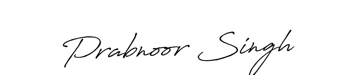 Similarly Antro_Vectra_Bolder is the best handwritten signature design. Signature creator online .You can use it as an online autograph creator for name Prabnoor Singh. Prabnoor Singh signature style 7 images and pictures png