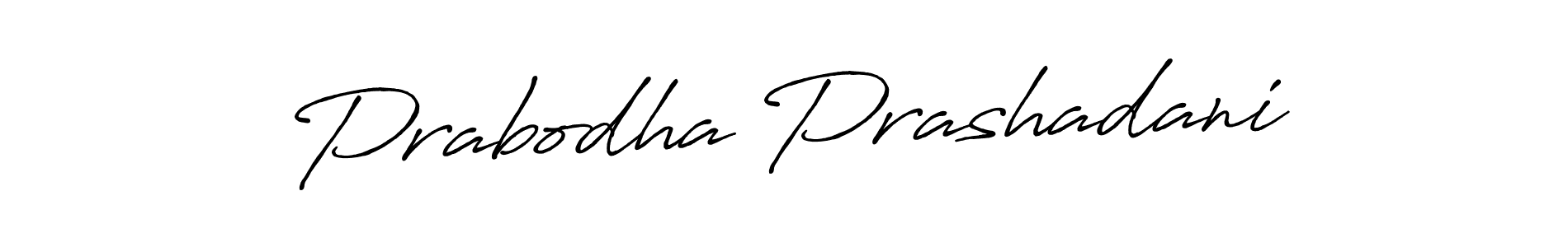 Also You can easily find your signature by using the search form. We will create Prabodha Prashadani name handwritten signature images for you free of cost using Antro_Vectra_Bolder sign style. Prabodha Prashadani signature style 7 images and pictures png