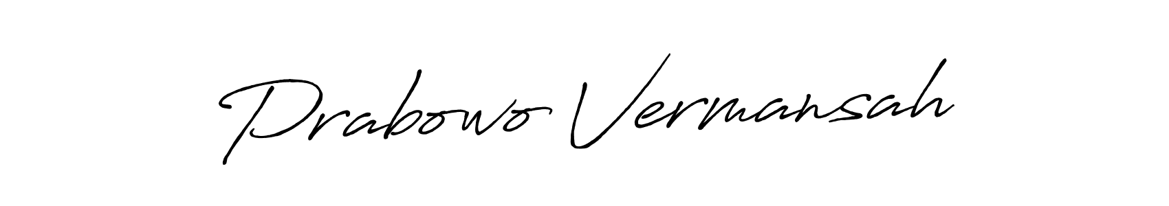 You can use this online signature creator to create a handwritten signature for the name Prabowo Vermansah. This is the best online autograph maker. Prabowo Vermansah signature style 7 images and pictures png