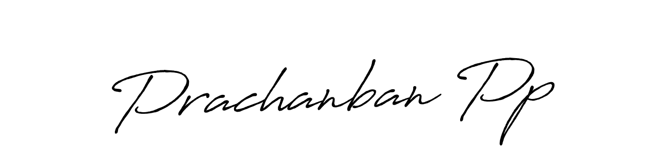 Make a beautiful signature design for name Prachanban Pp. Use this online signature maker to create a handwritten signature for free. Prachanban Pp signature style 7 images and pictures png