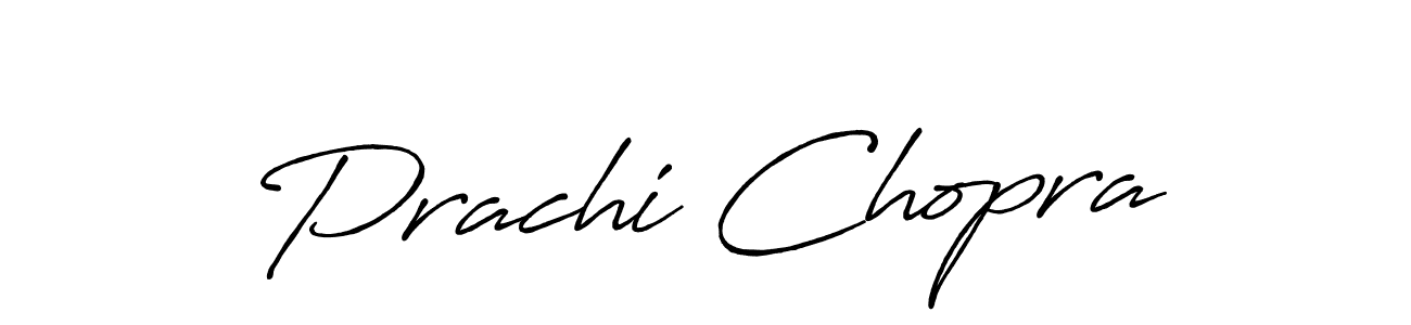 You should practise on your own different ways (Antro_Vectra_Bolder) to write your name (Prachi Chopra) in signature. don't let someone else do it for you. Prachi Chopra signature style 7 images and pictures png