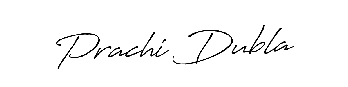 Make a beautiful signature design for name Prachi Dubla. Use this online signature maker to create a handwritten signature for free. Prachi Dubla signature style 7 images and pictures png