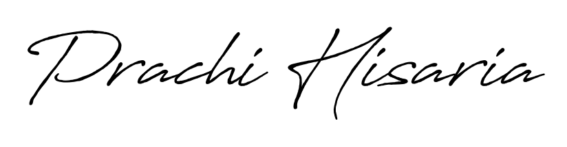 Generate high-definition signature styles for Prachi Hisaria. The Antro_Vectra_Bolder typeface ensures crisp legibility and sophisticated design. Prachi Hisaria signature style 7 images and pictures png