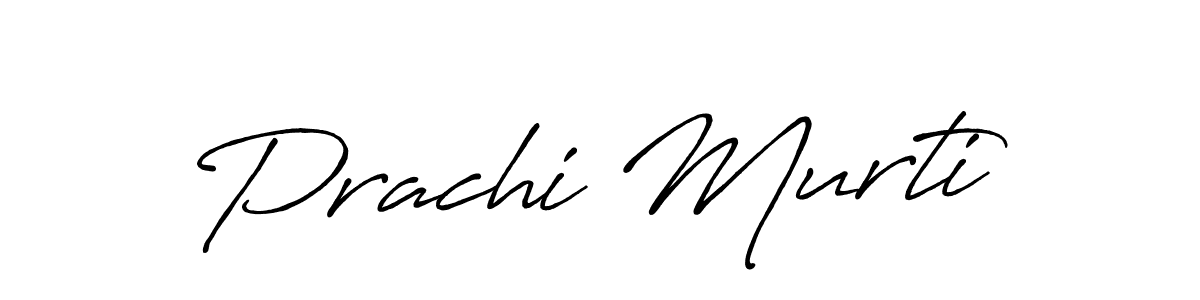 Design your own signature with our free online signature maker. With this signature software, you can create a handwritten (Antro_Vectra_Bolder) signature for name Prachi Murti. Prachi Murti signature style 7 images and pictures png