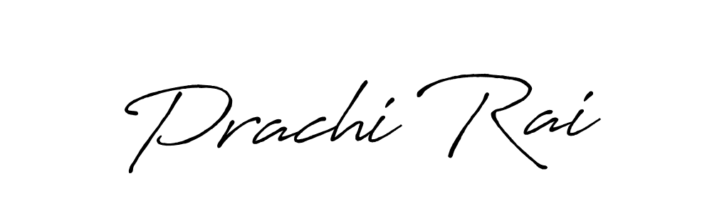 It looks lik you need a new signature style for name Prachi Rai. Design unique handwritten (Antro_Vectra_Bolder) signature with our free signature maker in just a few clicks. Prachi Rai signature style 7 images and pictures png
