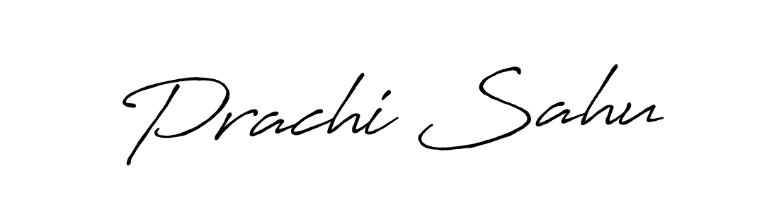 How to make Prachi Sahu signature? Antro_Vectra_Bolder is a professional autograph style. Create handwritten signature for Prachi Sahu name. Prachi Sahu signature style 7 images and pictures png