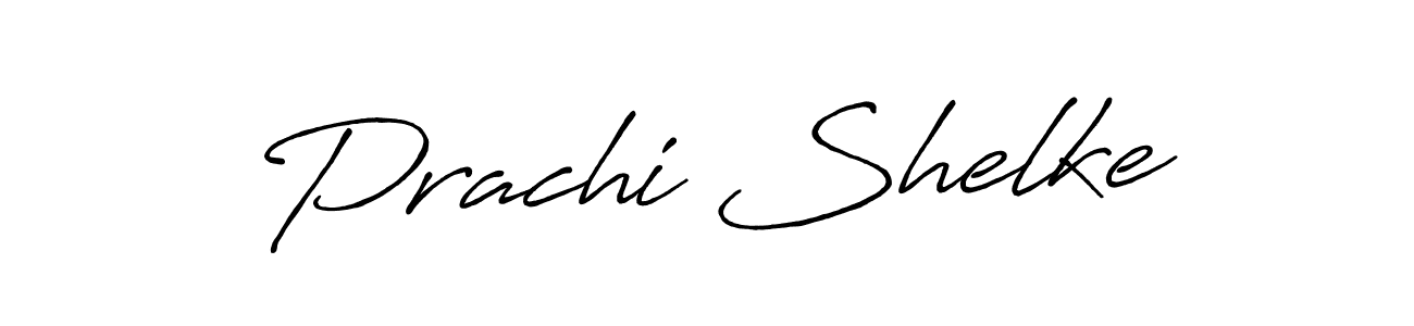 Design your own signature with our free online signature maker. With this signature software, you can create a handwritten (Antro_Vectra_Bolder) signature for name Prachi Shelke. Prachi Shelke signature style 7 images and pictures png