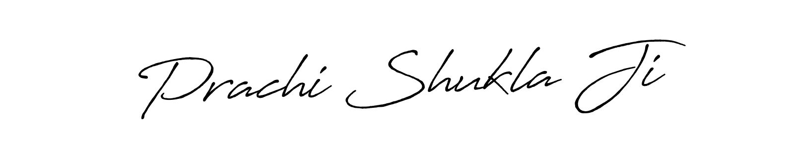 It looks lik you need a new signature style for name Prachi Shukla Ji. Design unique handwritten (Antro_Vectra_Bolder) signature with our free signature maker in just a few clicks. Prachi Shukla Ji signature style 7 images and pictures png