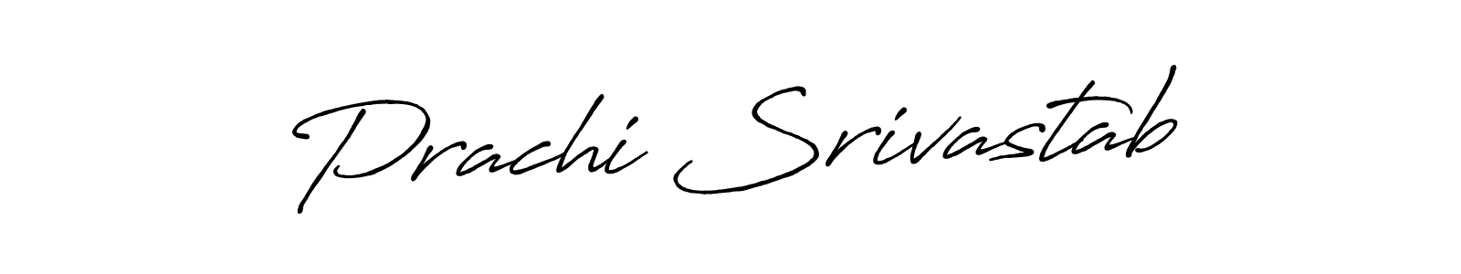 Also You can easily find your signature by using the search form. We will create Prachi Srivastab name handwritten signature images for you free of cost using Antro_Vectra_Bolder sign style. Prachi Srivastab signature style 7 images and pictures png