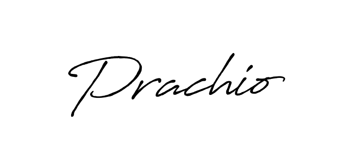 It looks lik you need a new signature style for name Prachio. Design unique handwritten (Antro_Vectra_Bolder) signature with our free signature maker in just a few clicks. Prachio signature style 7 images and pictures png