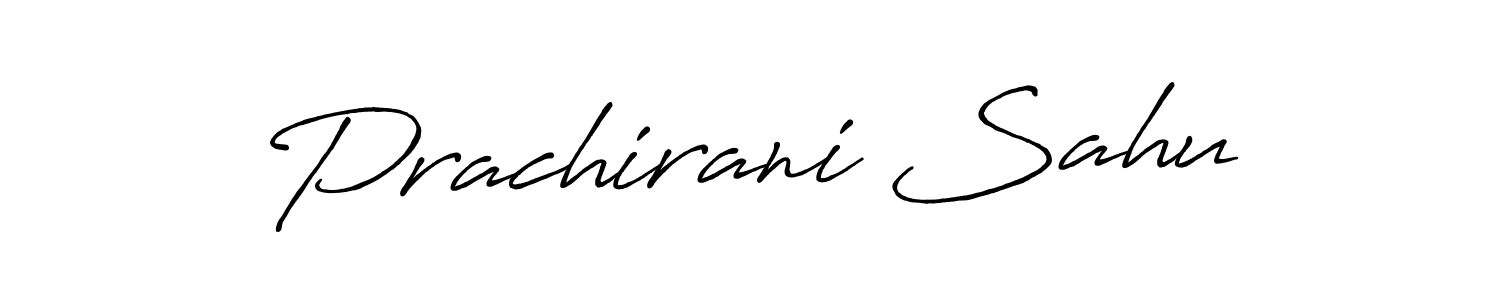 It looks lik you need a new signature style for name Prachirani Sahu. Design unique handwritten (Antro_Vectra_Bolder) signature with our free signature maker in just a few clicks. Prachirani Sahu signature style 7 images and pictures png