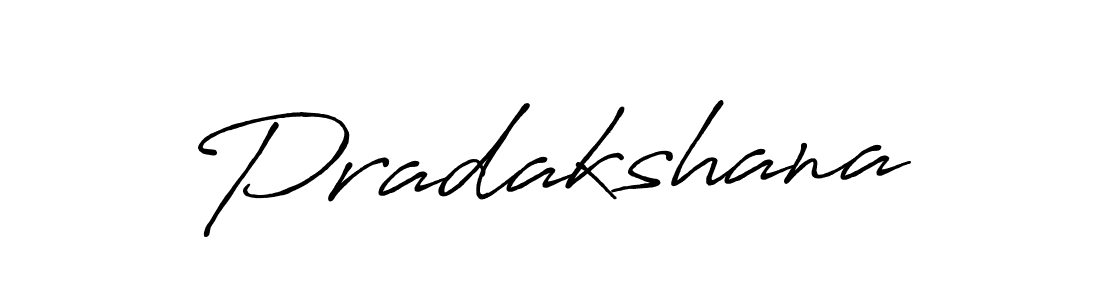 How to make Pradakshana name signature. Use Antro_Vectra_Bolder style for creating short signs online. This is the latest handwritten sign. Pradakshana signature style 7 images and pictures png