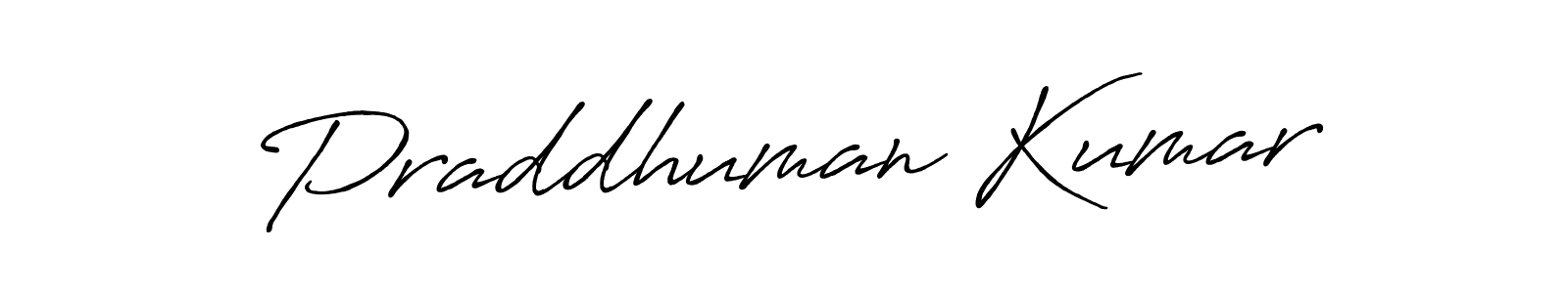 Praddhuman Kumar stylish signature style. Best Handwritten Sign (Antro_Vectra_Bolder) for my name. Handwritten Signature Collection Ideas for my name Praddhuman Kumar. Praddhuman Kumar signature style 7 images and pictures png