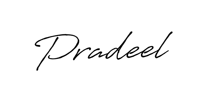 Make a short Pradeel signature style. Manage your documents anywhere anytime using Antro_Vectra_Bolder. Create and add eSignatures, submit forms, share and send files easily. Pradeel signature style 7 images and pictures png