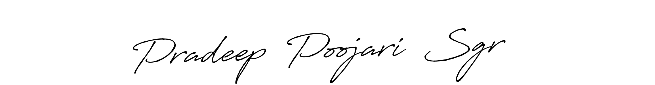 Similarly Antro_Vectra_Bolder is the best handwritten signature design. Signature creator online .You can use it as an online autograph creator for name Pradeep  Poojari  Sgr  . Pradeep  Poojari  Sgr   signature style 7 images and pictures png