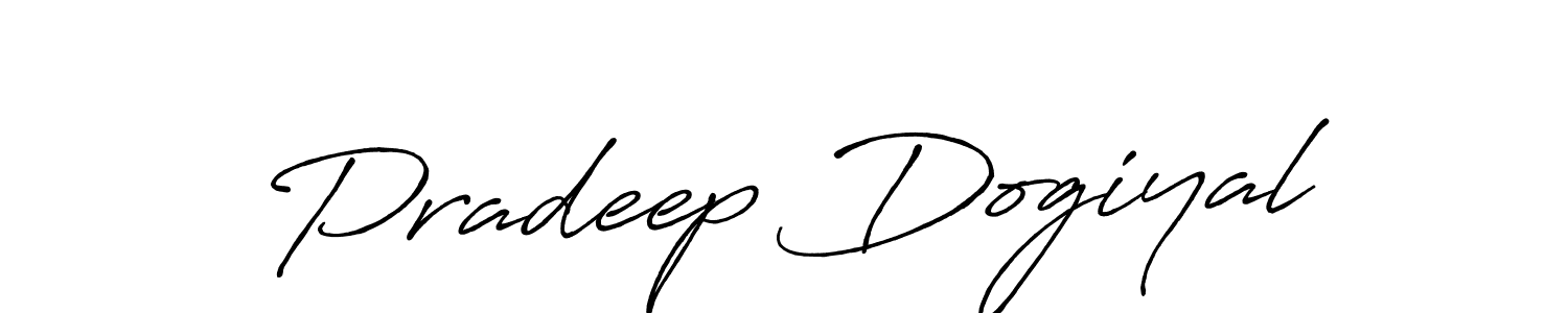 Also You can easily find your signature by using the search form. We will create Pradeep Dogiyal name handwritten signature images for you free of cost using Antro_Vectra_Bolder sign style. Pradeep Dogiyal signature style 7 images and pictures png