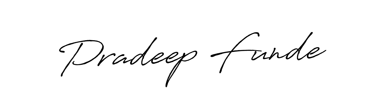 Here are the top 10 professional signature styles for the name Pradeep Funde. These are the best autograph styles you can use for your name. Pradeep Funde signature style 7 images and pictures png