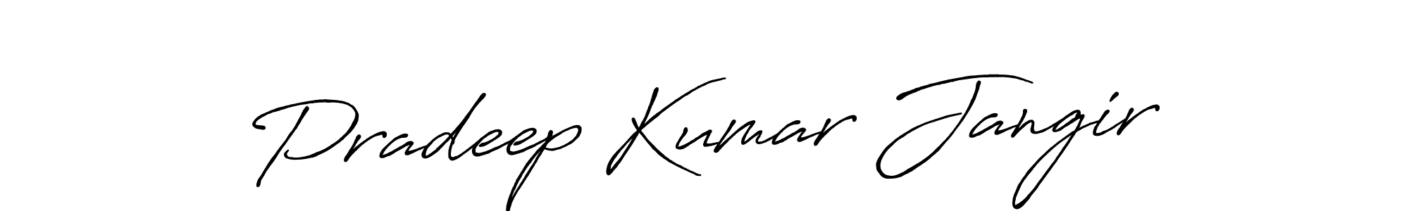 It looks lik you need a new signature style for name Pradeep Kumar Jangir. Design unique handwritten (Antro_Vectra_Bolder) signature with our free signature maker in just a few clicks. Pradeep Kumar Jangir signature style 7 images and pictures png