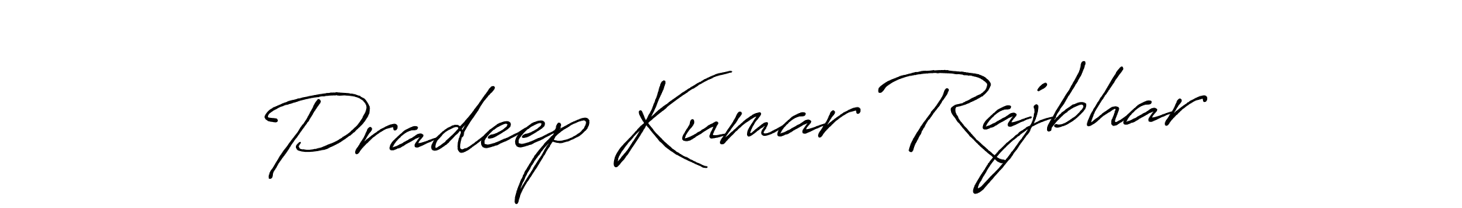 Pradeep Kumar Rajbhar stylish signature style. Best Handwritten Sign (Antro_Vectra_Bolder) for my name. Handwritten Signature Collection Ideas for my name Pradeep Kumar Rajbhar. Pradeep Kumar Rajbhar signature style 7 images and pictures png