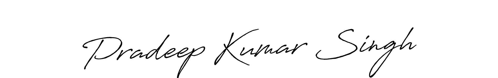 Antro_Vectra_Bolder is a professional signature style that is perfect for those who want to add a touch of class to their signature. It is also a great choice for those who want to make their signature more unique. Get Pradeep Kumar Singh name to fancy signature for free. Pradeep Kumar Singh signature style 7 images and pictures png