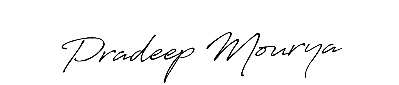 You can use this online signature creator to create a handwritten signature for the name Pradeep Mourya. This is the best online autograph maker. Pradeep Mourya signature style 7 images and pictures png