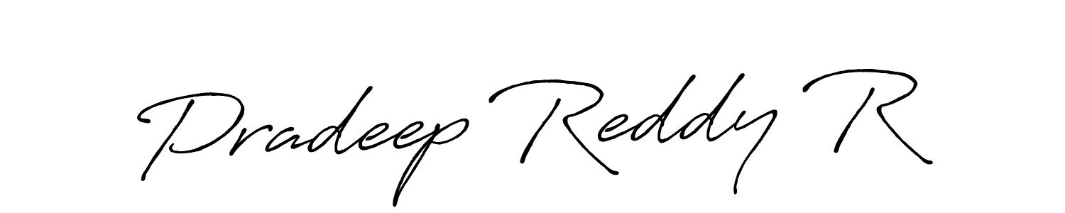 You should practise on your own different ways (Antro_Vectra_Bolder) to write your name (Pradeep Reddy R) in signature. don't let someone else do it for you. Pradeep Reddy R signature style 7 images and pictures png