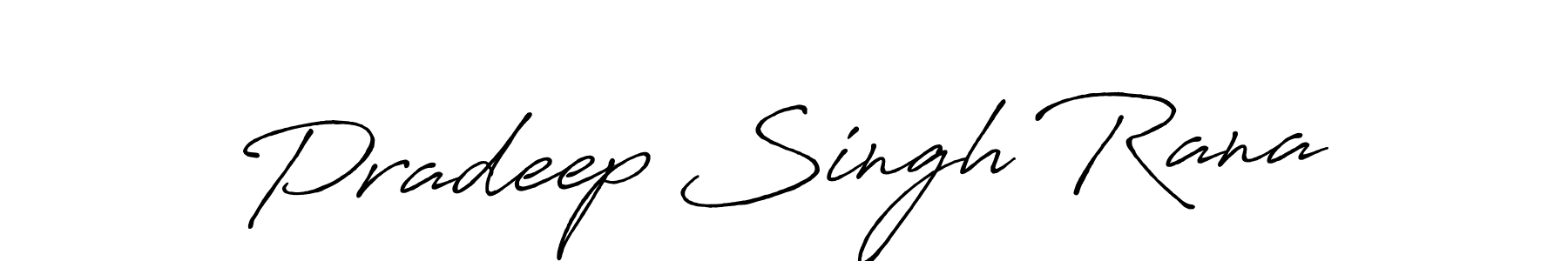 Pradeep Singh Rana stylish signature style. Best Handwritten Sign (Antro_Vectra_Bolder) for my name. Handwritten Signature Collection Ideas for my name Pradeep Singh Rana. Pradeep Singh Rana signature style 7 images and pictures png