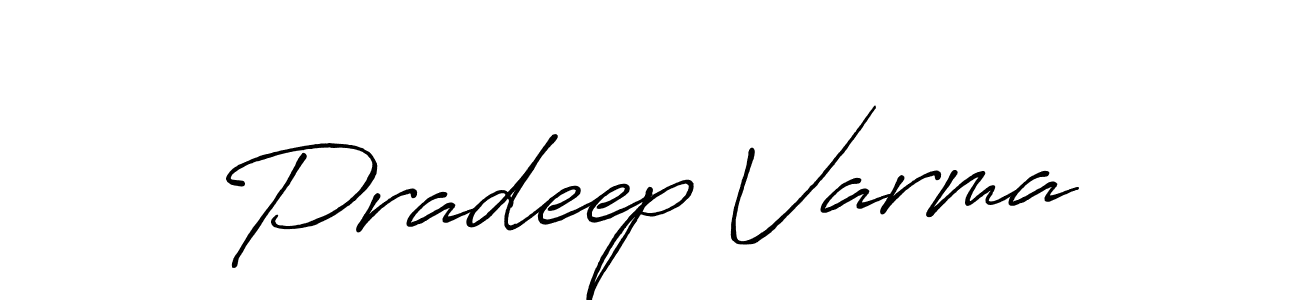 You should practise on your own different ways (Antro_Vectra_Bolder) to write your name (Pradeep Varma) in signature. don't let someone else do it for you. Pradeep Varma signature style 7 images and pictures png