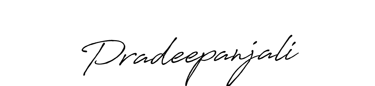 Make a short Pradeepanjali signature style. Manage your documents anywhere anytime using Antro_Vectra_Bolder. Create and add eSignatures, submit forms, share and send files easily. Pradeepanjali signature style 7 images and pictures png