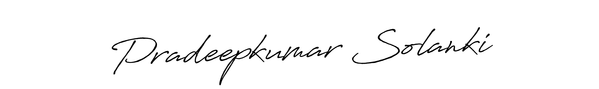 Once you've used our free online signature maker to create your best signature Antro_Vectra_Bolder style, it's time to enjoy all of the benefits that Pradeepkumar Solanki name signing documents. Pradeepkumar Solanki signature style 7 images and pictures png