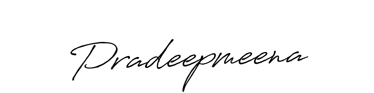 Also You can easily find your signature by using the search form. We will create Pradeepmeena name handwritten signature images for you free of cost using Antro_Vectra_Bolder sign style. Pradeepmeena signature style 7 images and pictures png