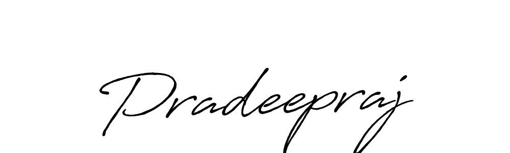 Make a beautiful signature design for name Pradeepraj. Use this online signature maker to create a handwritten signature for free. Pradeepraj signature style 7 images and pictures png