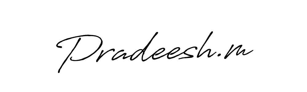 You can use this online signature creator to create a handwritten signature for the name Pradeesh.m. This is the best online autograph maker. Pradeesh.m signature style 7 images and pictures png