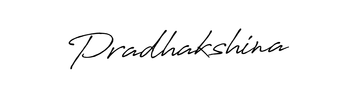 Design your own signature with our free online signature maker. With this signature software, you can create a handwritten (Antro_Vectra_Bolder) signature for name Pradhakshina. Pradhakshina signature style 7 images and pictures png