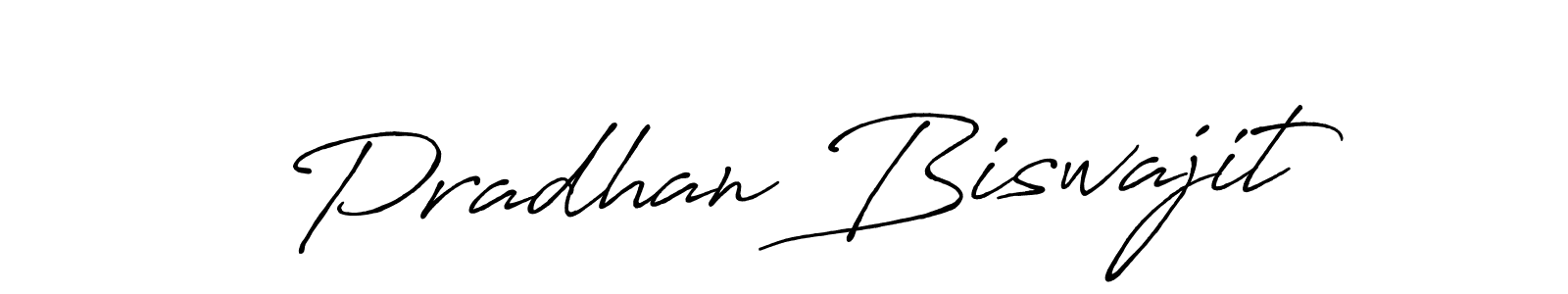 Also we have Pradhan Biswajit name is the best signature style. Create professional handwritten signature collection using Antro_Vectra_Bolder autograph style. Pradhan Biswajit signature style 7 images and pictures png