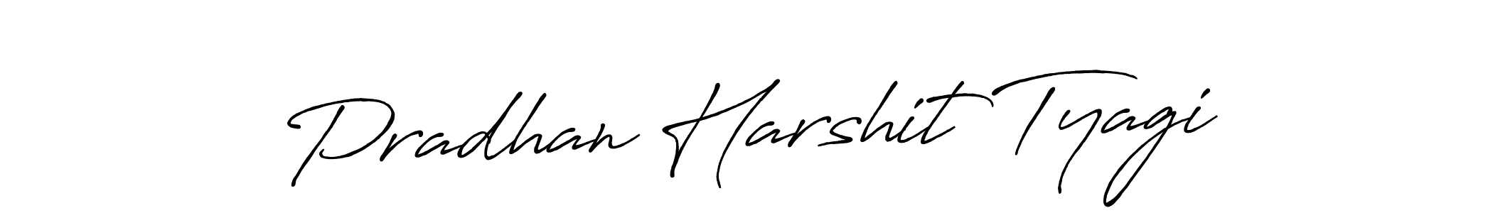 It looks lik you need a new signature style for name Pradhan Harshit Tyagi. Design unique handwritten (Antro_Vectra_Bolder) signature with our free signature maker in just a few clicks. Pradhan Harshit Tyagi signature style 7 images and pictures png