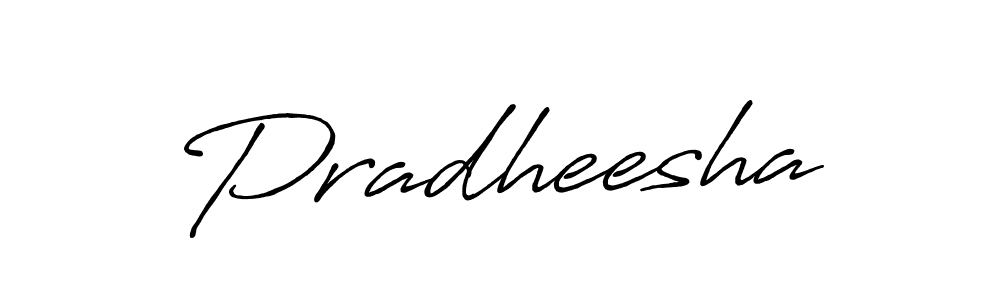 How to make Pradheesha name signature. Use Antro_Vectra_Bolder style for creating short signs online. This is the latest handwritten sign. Pradheesha signature style 7 images and pictures png