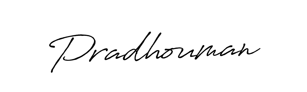 Pradhouman stylish signature style. Best Handwritten Sign (Antro_Vectra_Bolder) for my name. Handwritten Signature Collection Ideas for my name Pradhouman. Pradhouman signature style 7 images and pictures png
