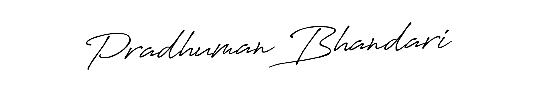 Similarly Antro_Vectra_Bolder is the best handwritten signature design. Signature creator online .You can use it as an online autograph creator for name Pradhuman Bhandari. Pradhuman Bhandari signature style 7 images and pictures png